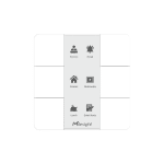 Panel de botones. 6 escenarios WS136-868M
