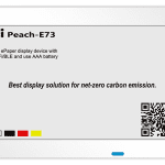 7.3” e.Paper Display Peach-E73