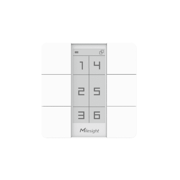 Panel de botones e-ink. 6 escenarios WS156-868M